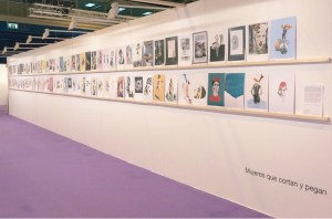 Miradas en feminino"Comunidad Mujeres que Cortan y Pegan, parte del Festival MULAFEST, Madrid, Spain, 2018